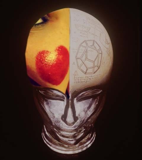 Te amo con el corazón, ¡y con el cerebro!