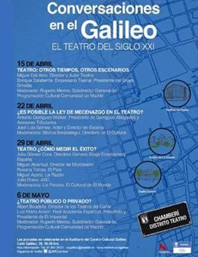 Ciclo de debates: `Conversaciones en el Galileo´