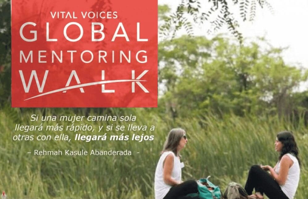 Vital Voices ´19: ¿Te has sumado al #MentoringWalk Madrid?