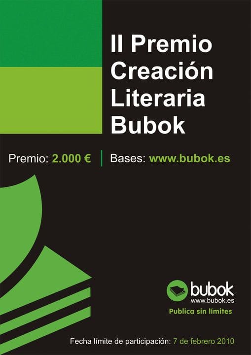 Premio de Creación Literaria Bubok 2010