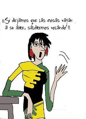 Mira al cielo, vuela un poco