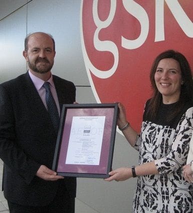 GSK, primera farmacéutica con el certificado ‘Empresa Saludable’