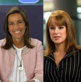 La ministra Ana Mato y la periodista Gloria Lomana