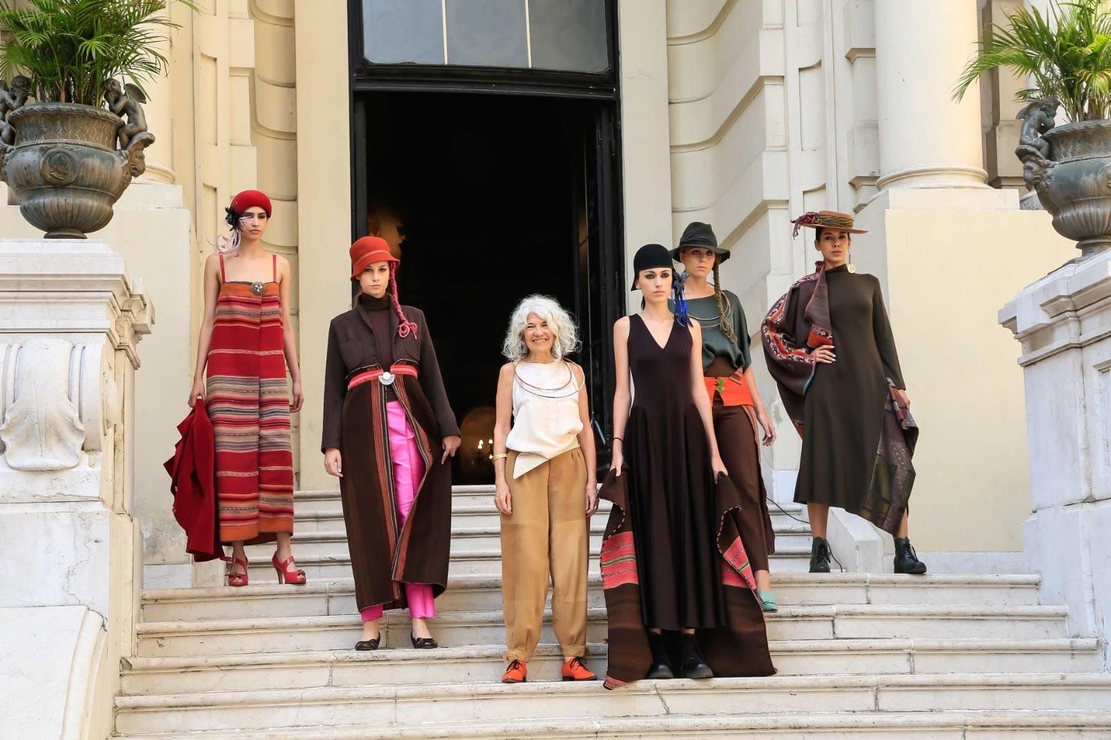 Meche Pereyra en el Fashion Week Argentina