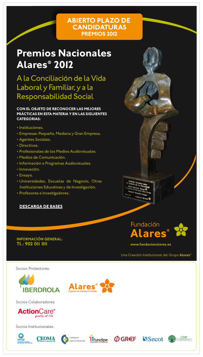 Presenta tu candidaturas a los Premios Nacionales Alares