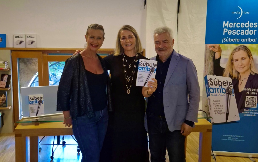 ¡Súbete arriba!, el libro de Mercedes Pescador para dominar la oratoria