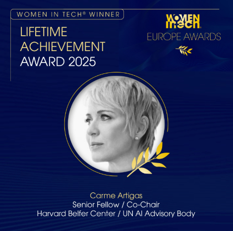 Ellas son las cuatro mujeres que representaron a España en los Women in Tech Europe Awards 2025