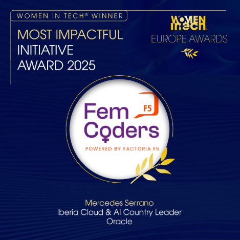 Ellas son las cuatro mujeres que representaron a España en los Women in Tech Europe Awards 2025