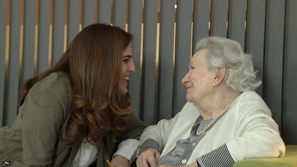 Lara Feliu, nieta de Ana María Lajusticia: "Nunca podré sustituir su figura, pero sí llevo muy dentro sus valores"
